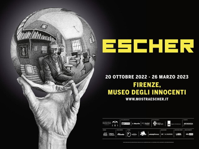 Escher in mostra a  Firenze, Museo degli Innocenti