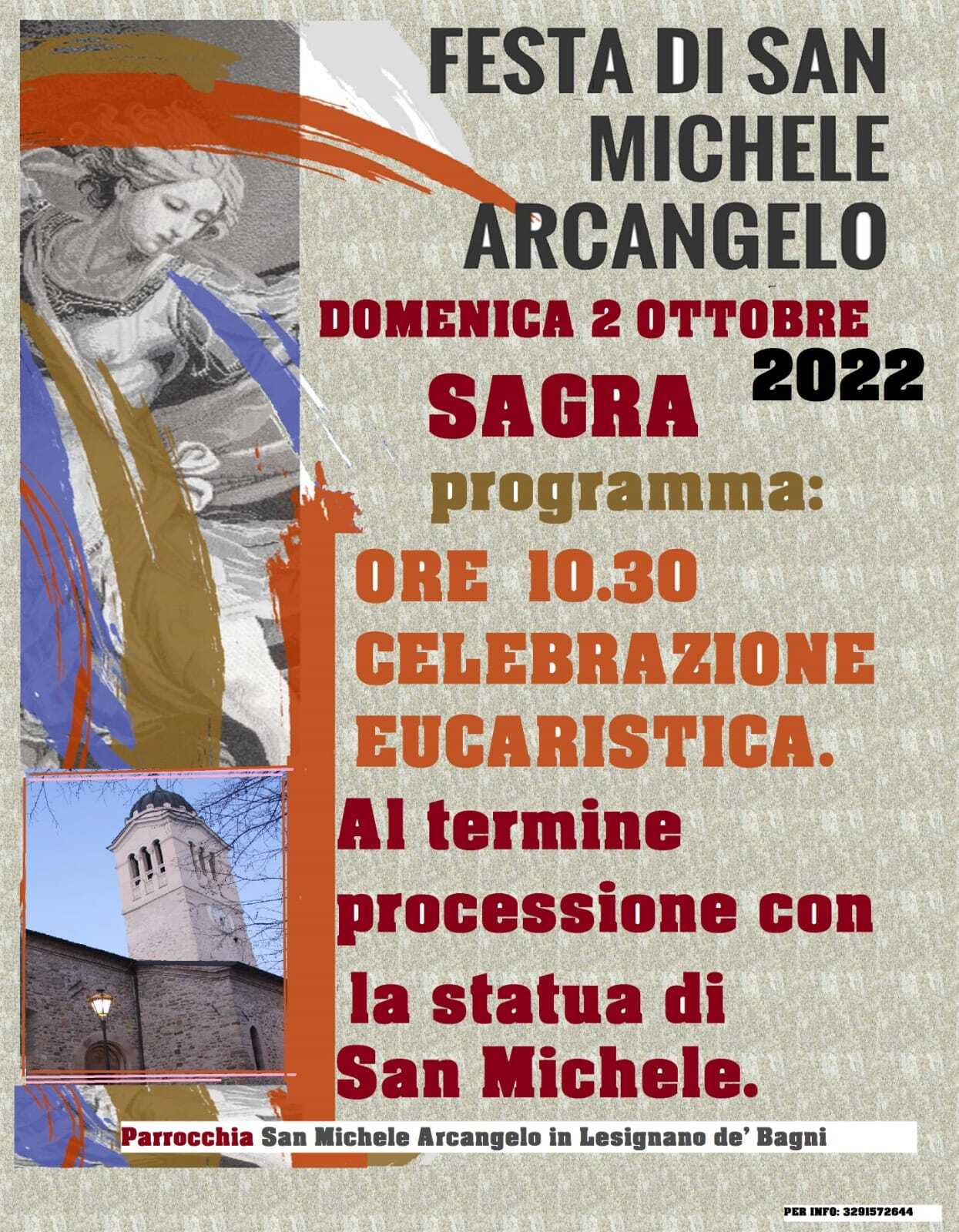 Festa di san Michele arcangelo a Lesignano