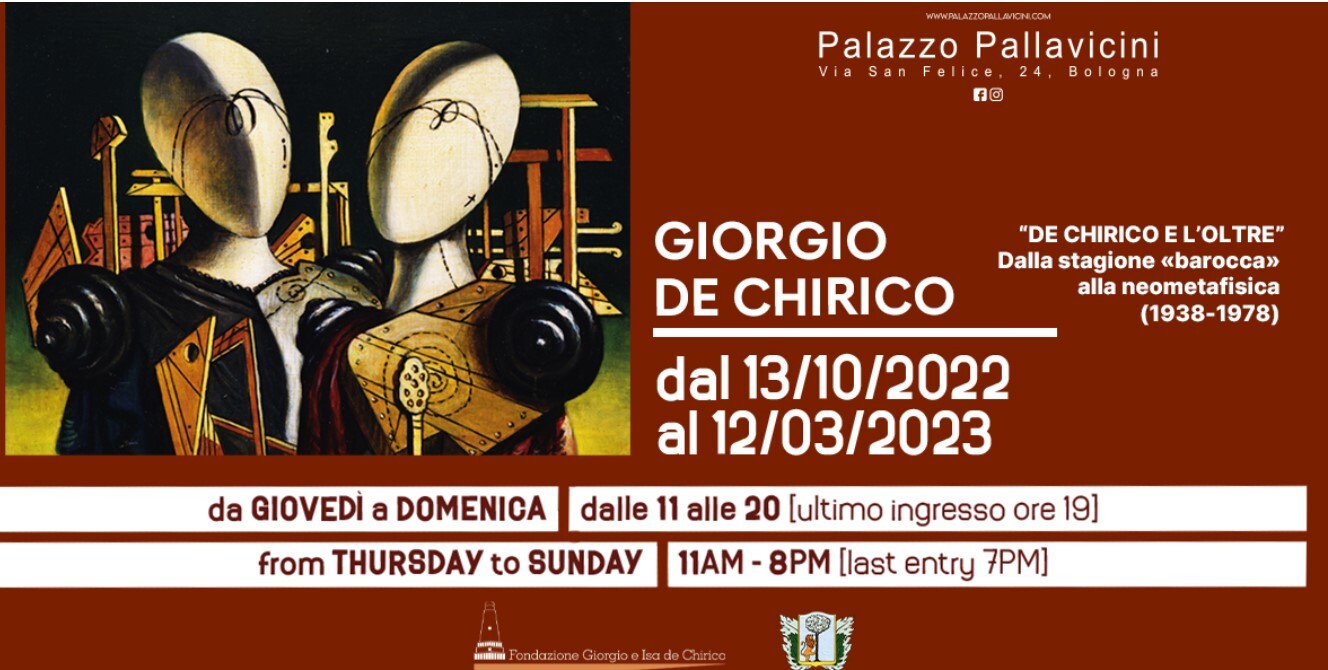 De Chirico e l'oltre Dalla stagione «barocca» alla neometafisica (1938-1978) in mostra a Bologna