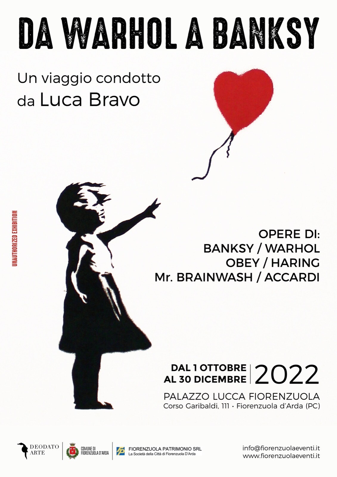 “Da Warhol a Banksy”, in mostra a Fiorenzuola D'arda (Piacenza)