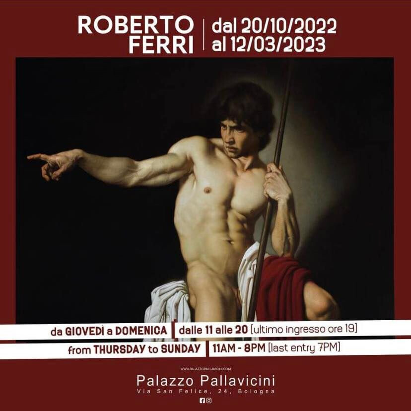 “ROBERTO FERRI”  in mostra a Palazzo Pallavicini