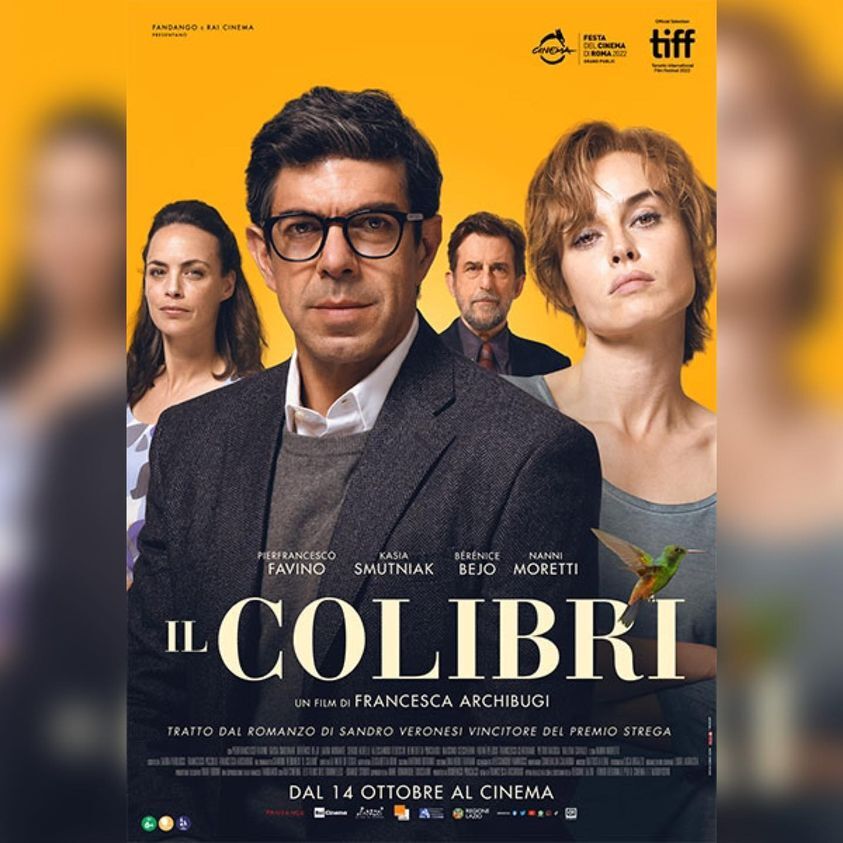 IL COLIBRI’  Tratto dal romanzo di Sandro Veronesi, premio Strega 2020 al cinema D'Azeglio di Parma