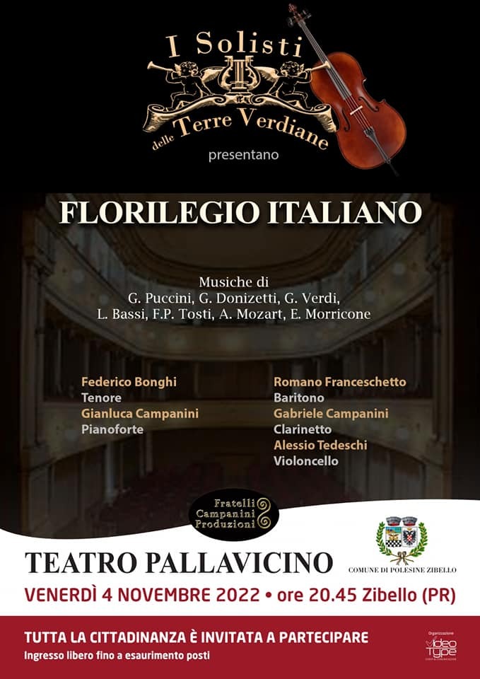 Florilegio verdiano al teatro Pallavicino a Zibello