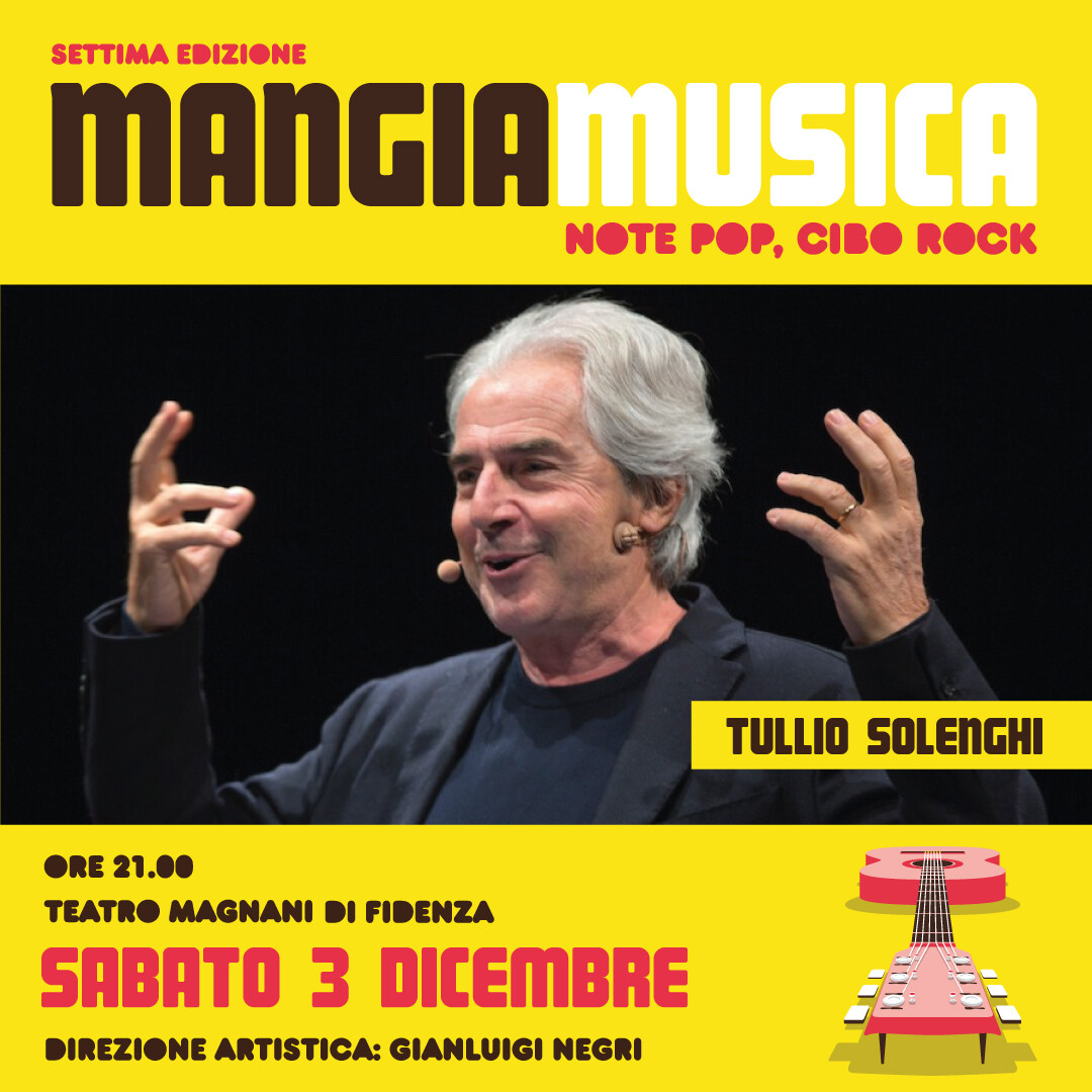 Tullio Solenghi a Mangiamusica 2022 in "It's wonderful"