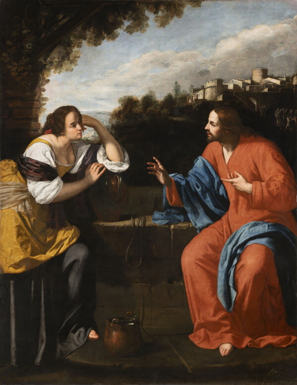 Artemisia Gentileschi Cristo e la Samaritana al pozzo (1636 – 1637) Una nuova acquisizione della Fondazione Pisa per Palazzo Blu
