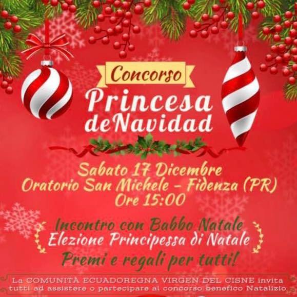 CONCORSO Princesa de Navidad 🎅🏻 Incontro con Babbo Natale