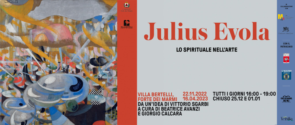 “Julius Evola lo spirituale nell’arte” mostra a Villa Bertelli, Forte dei Marmi