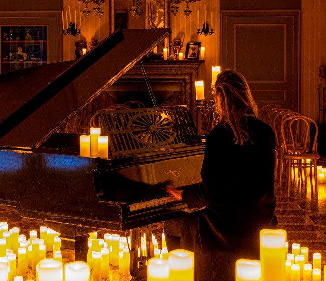 Concerto di Capodanno “Movies Piano Recital”, concerto a lume di candela