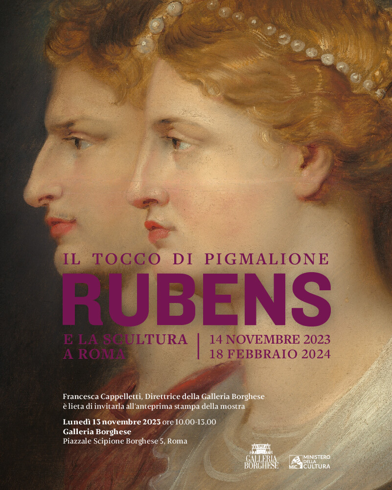 Il tocco di Pigmalione. Rubens e la scultura a Roma  in mostra alla Galleria Borghese