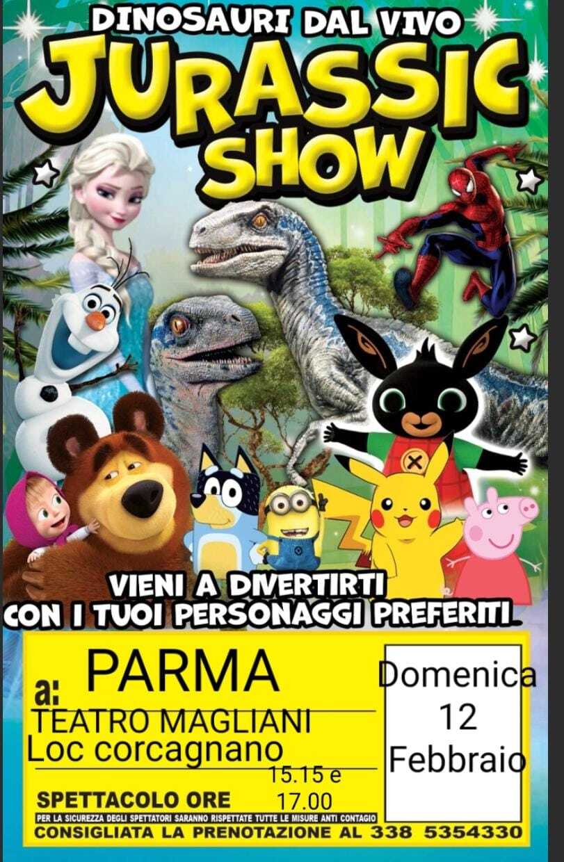 Jurassic Show al Teatro Ennio Magliani