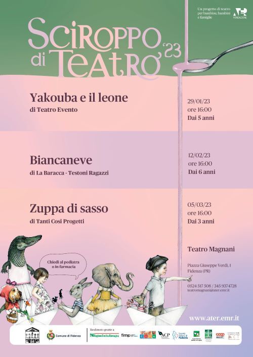 Sciroppo di Teatro: “Yakouba e il leone” in scena a Fidenza