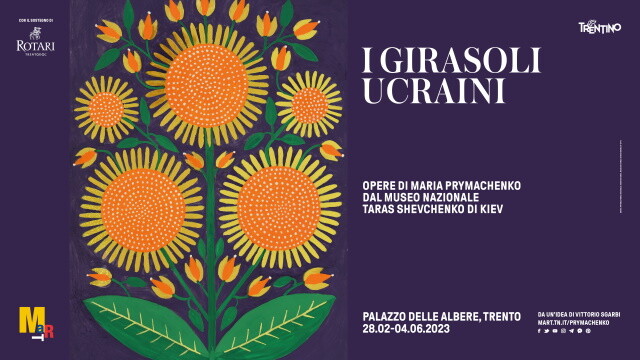 I girasoli ucraini Opere di Maria Prymachenko dal Museo nazionale Taras Shevchenko di Kiev in mostra a Trento