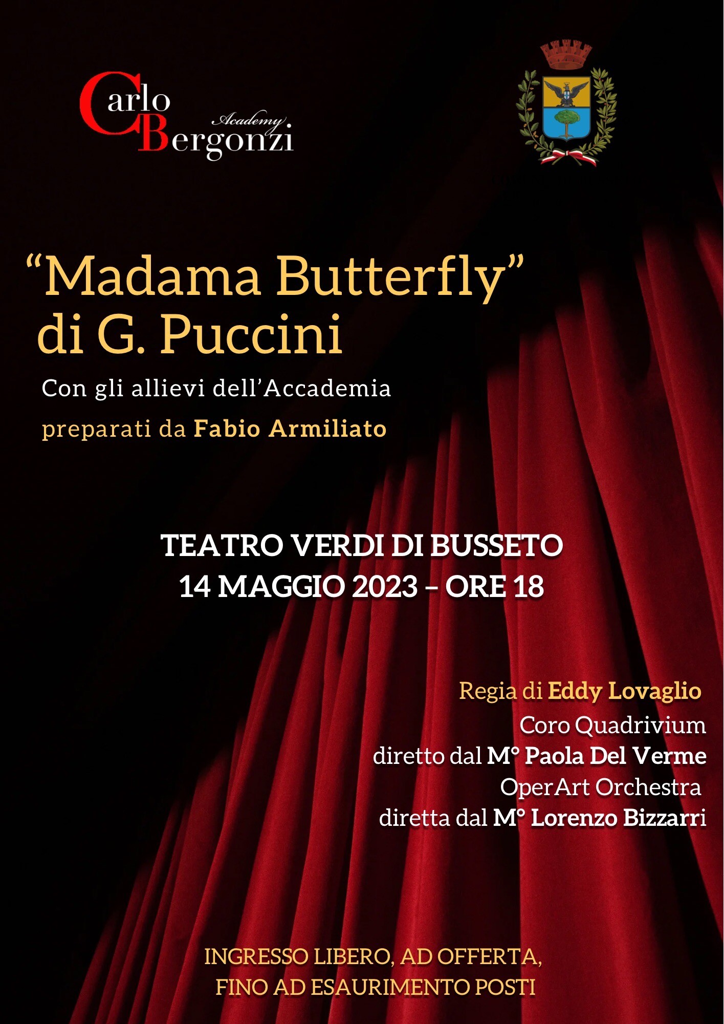Madama Butterfly in scena al Teatro Verdi di Busseto