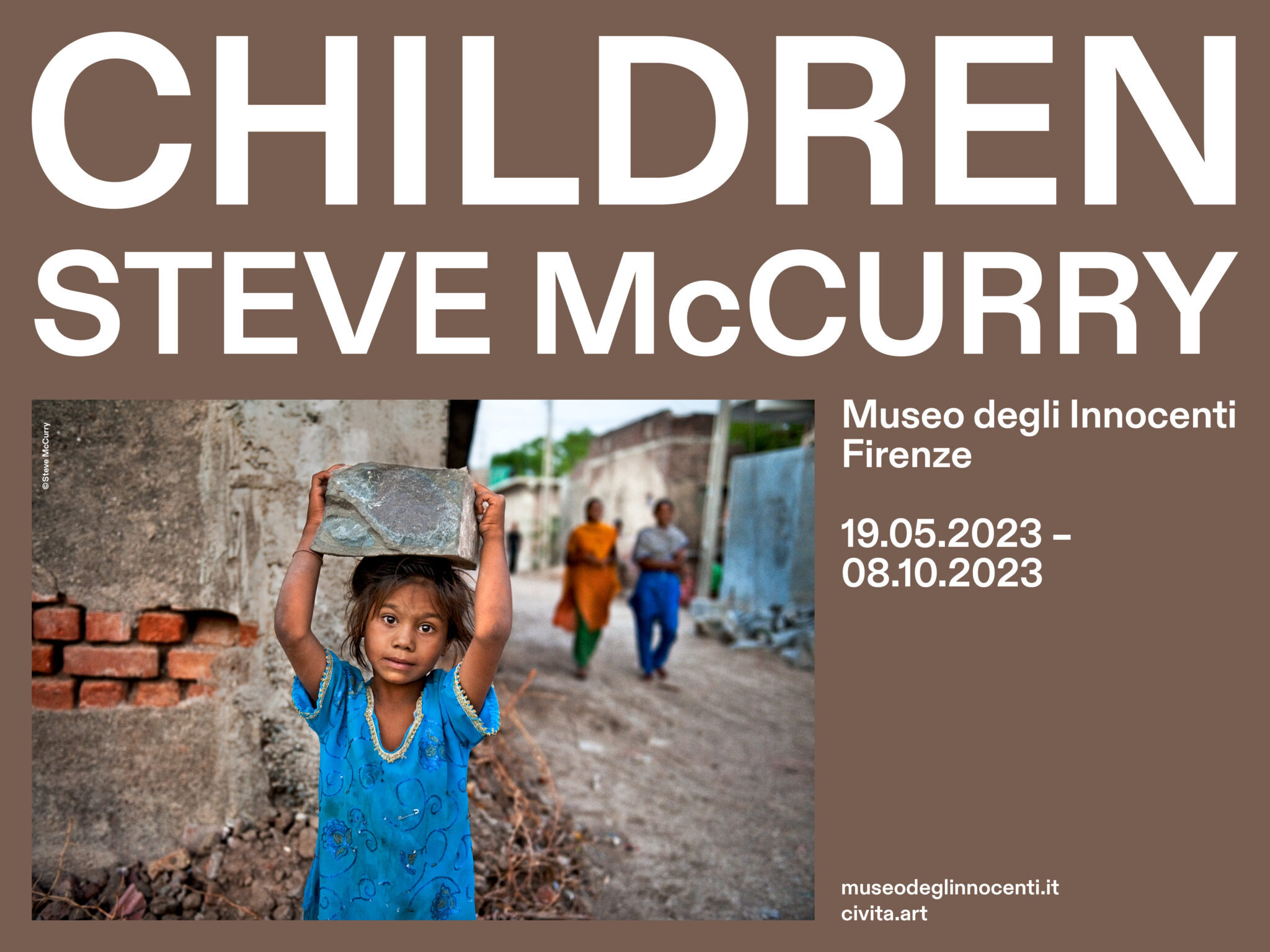 “Steve McCurry Children”  la mostra del celebre fotografo americano al Museo degli Innocenti a Firenze