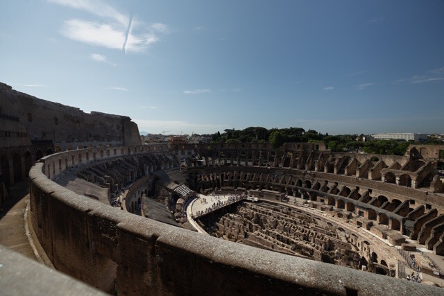 Colosseo, inaugurato il nuovo ascensore:  una vista unica al mondo sull’arena