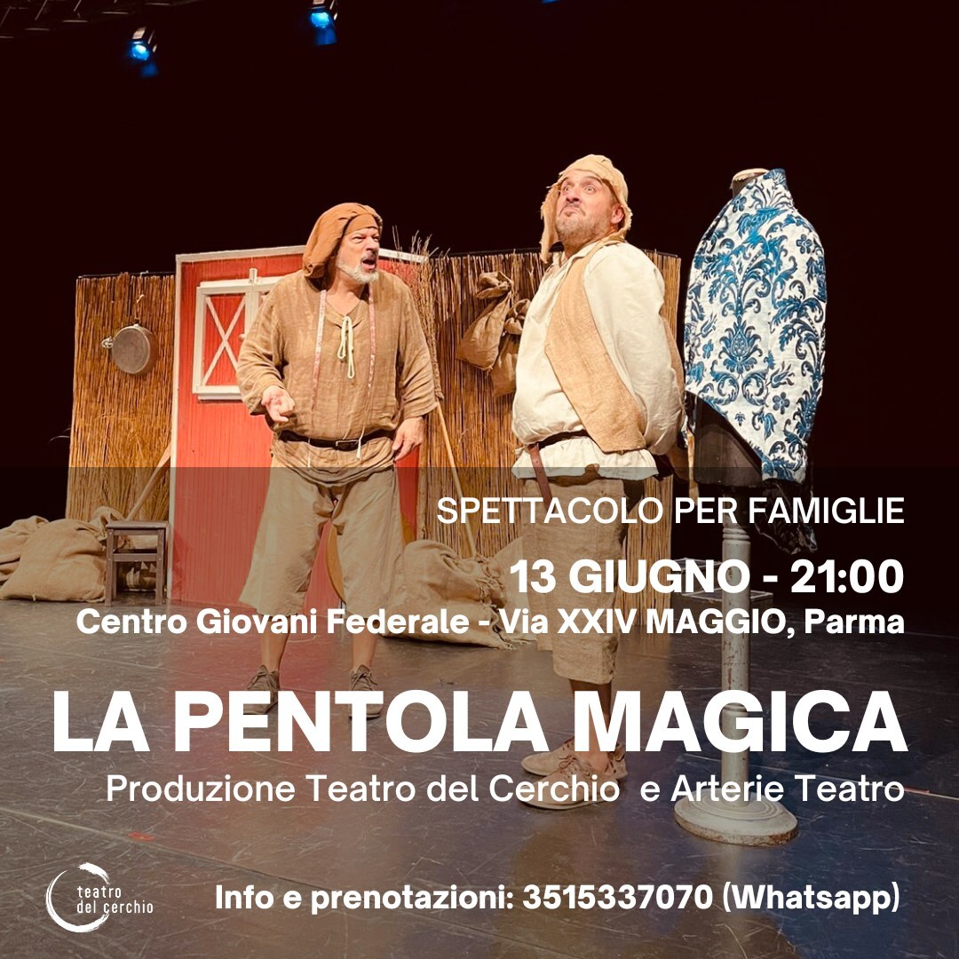 A SPAZI D'OZIO LA PENTOLA MAGICA  con Mario Mascitelli e Mario Aroldi