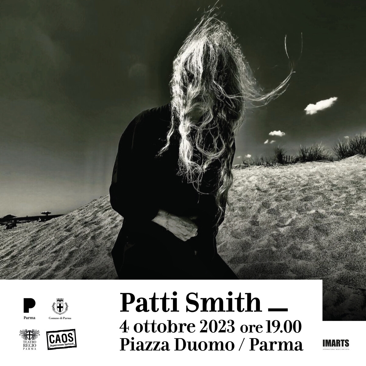 PATTI SMITH in concerto in Piazza Duomo  a Parma: prevendita biglietti