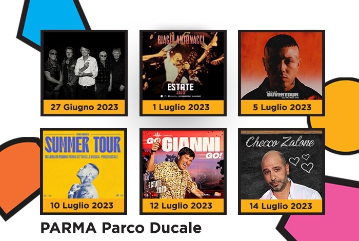 Parma CittàDella Musica 2023,  festival nella storica cornice del Parco Ducale