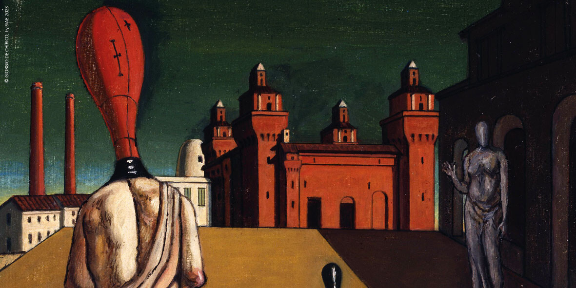 Giorgio de Chirico. Metafisica continua  in mostra a  Conegliano, Palazzo Sarcinelli