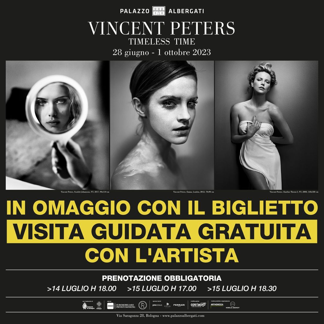 "VINCENT PETERS. Timeless Time"  a Palazzo Albergati, BolognaVISITA LA MOSTRA CON L’ARTISTA!