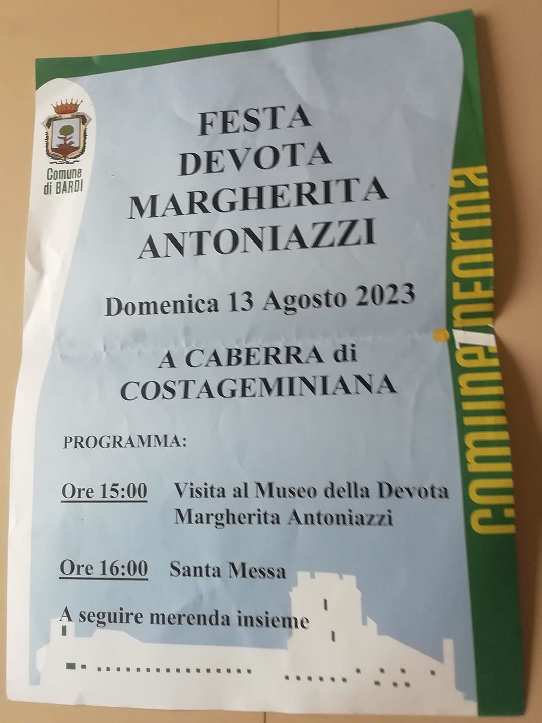 Festa Devota  Margherita Antoniazzi