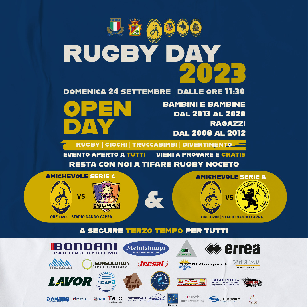 RUGBY DAY 2023 a Noceto