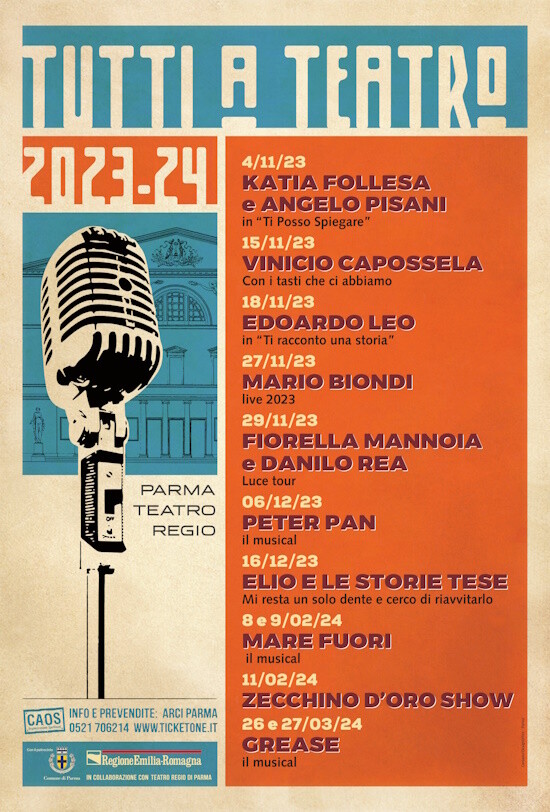 Tutti a Teatro 2023/2024 IX edizione Parma, Teatro Regio