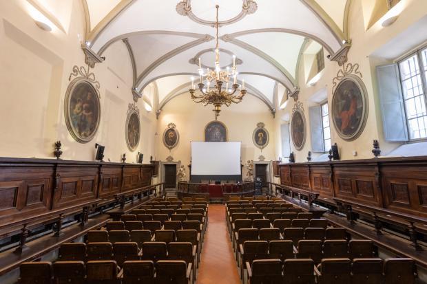 NELL’Aula dei Filosofi Dell’Università di Parma presentazione delle opere restaurate con il supporto del Rotary Club Parma