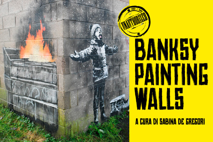 "BANSKY. PAINTING WALLS": IN MOSTRA I MURI ORIGINALI DELL'ARTISTA a Venezia all'M9