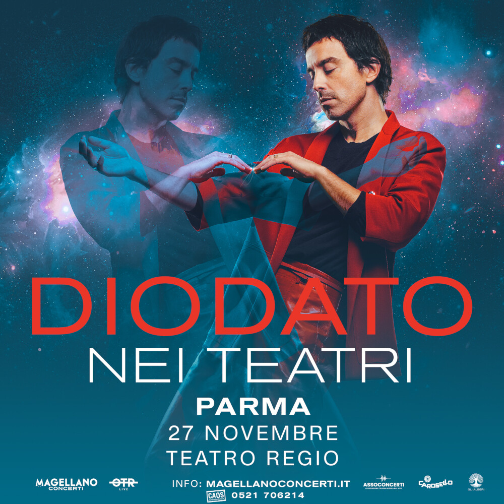 DIODATO: al Teatro Regio  per la rassegna "TUTTI A TEATRO" -  VENDITA BIGLIETTI
