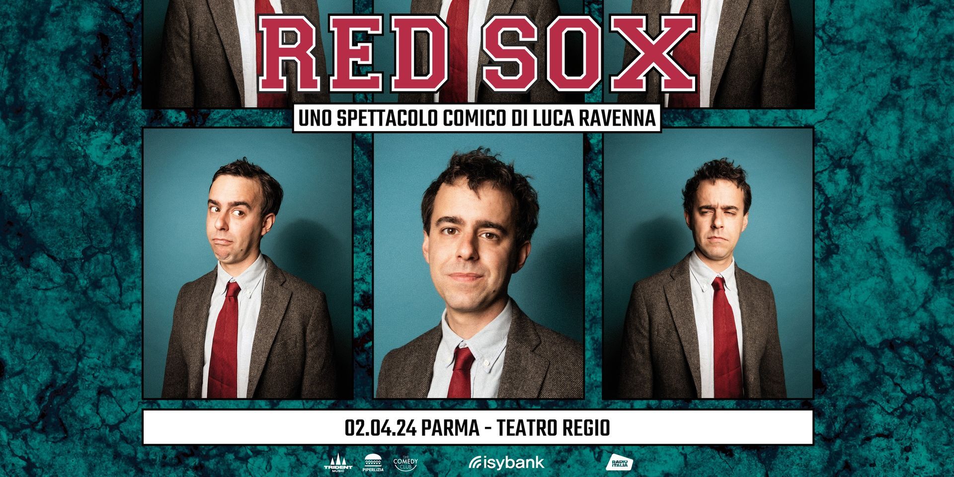 LUCA RAVENNA in "Red Sox" al  Teatro Regio, Parma