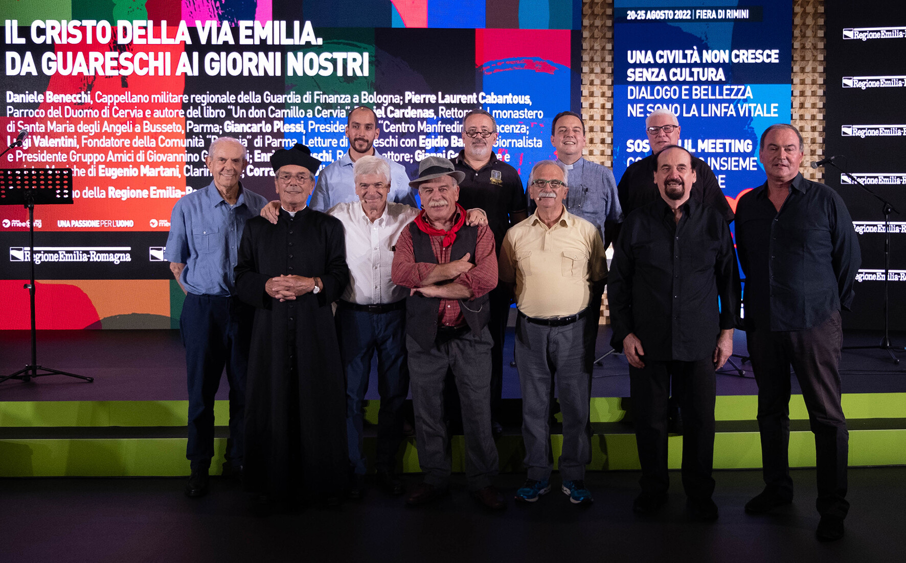 Da Guareschi ai giorni nostri, con  Enrico Beruschi, Giampaolo Govi, Eugenio Martani, Corrado Medioli ed Egidio Bandini