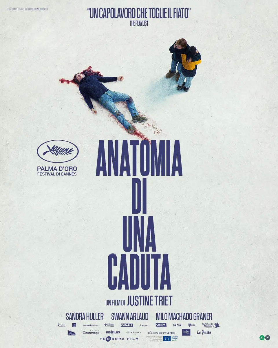 Al cinema Astra di Parma : ANATOMIA DI UNA CADUTA  Premio Oscar-Miglior Sceneggiatura  “Palma d'oro”-Festival di Cannes