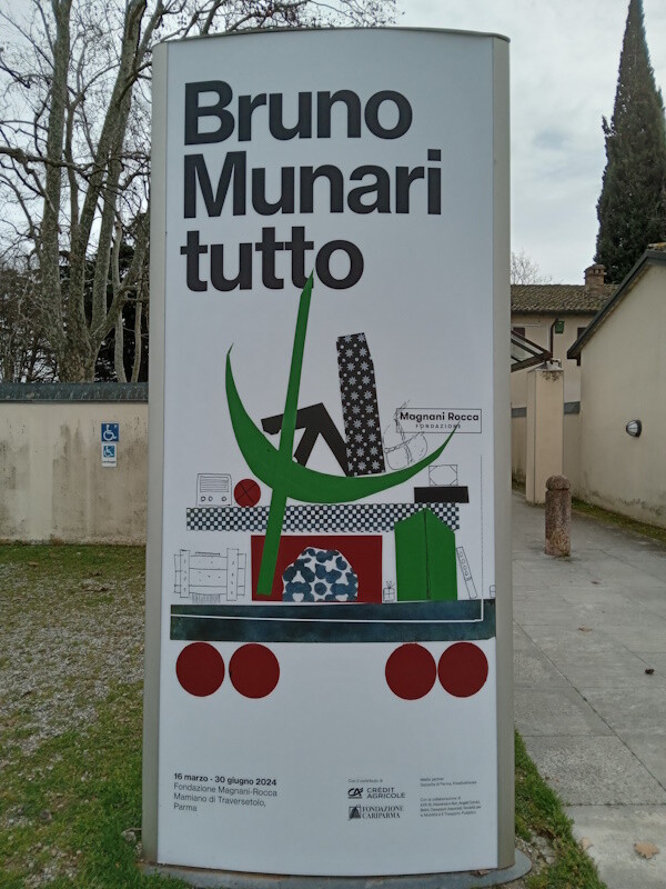 BRUNO MUNARI. TUTTO Alla  Magnani-Rocca la più grande mostra italiana sulla figura del grande designer - Visite guidate