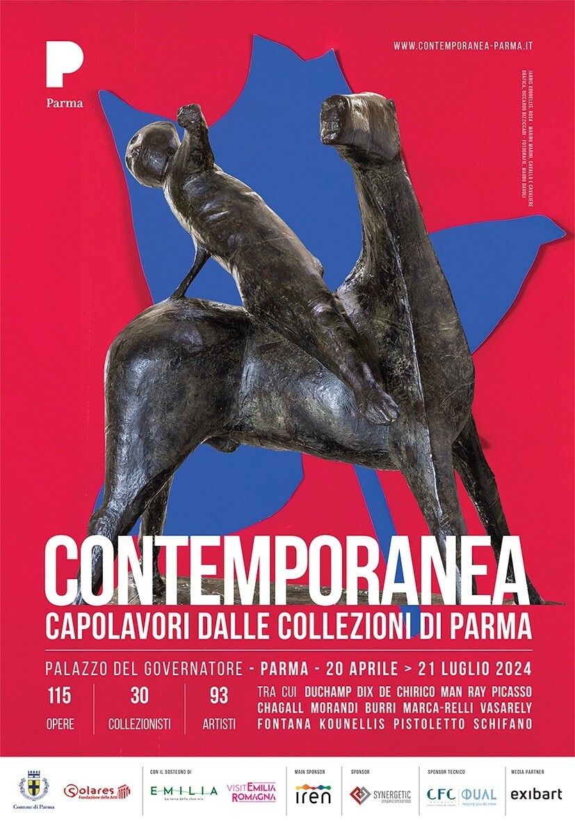 CONTEMPORANEA capolavori dalle collezioni di Parma  115 opere 30 collezionisti 93 artisti a Palazzo del Governatore