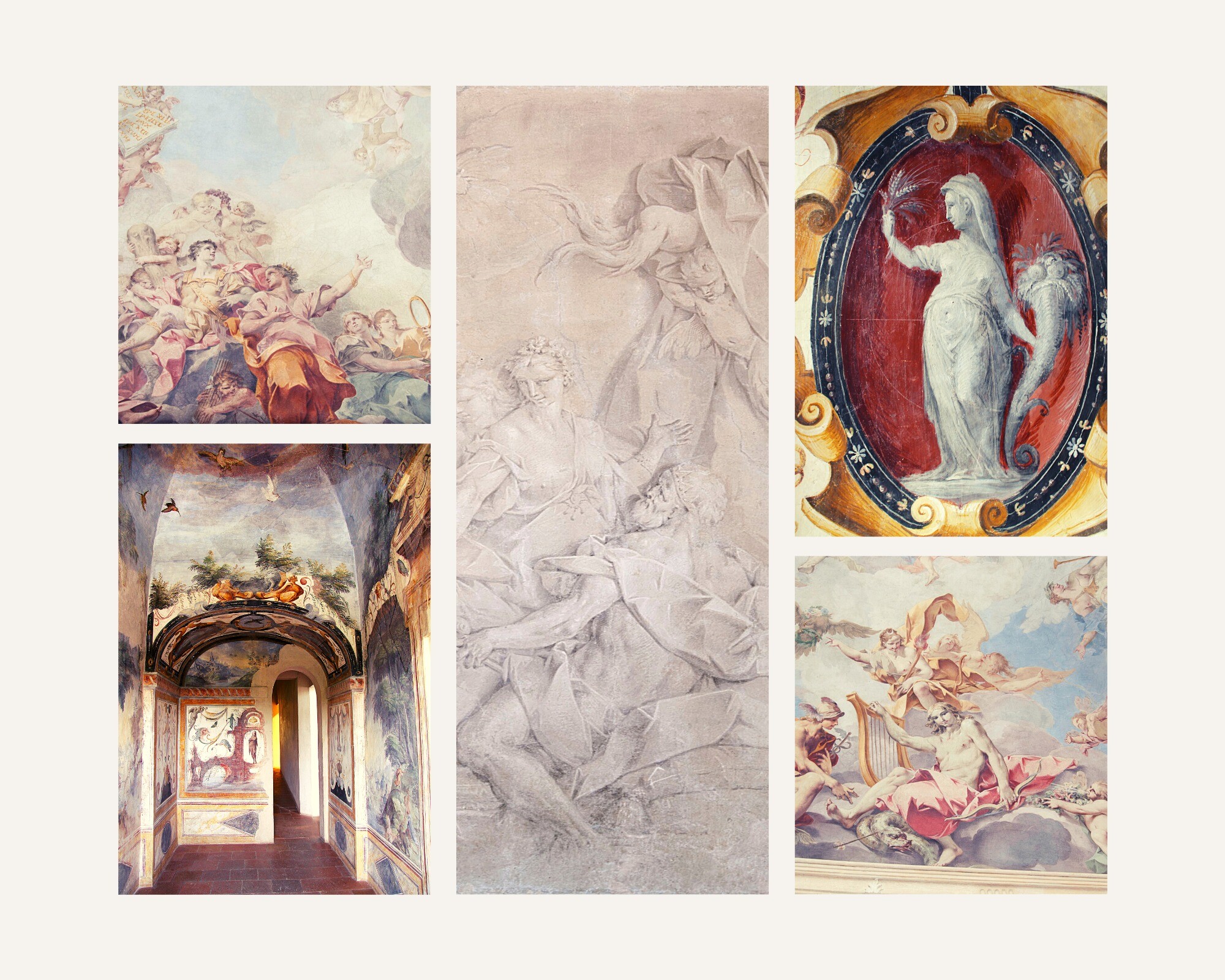 A Sala Baganza viaggio, guidato, alla scoperta della Sala dell’Apoteosi, un mirabile affresco settecentesco del pittore fiorentino Sebastiano Galeotti