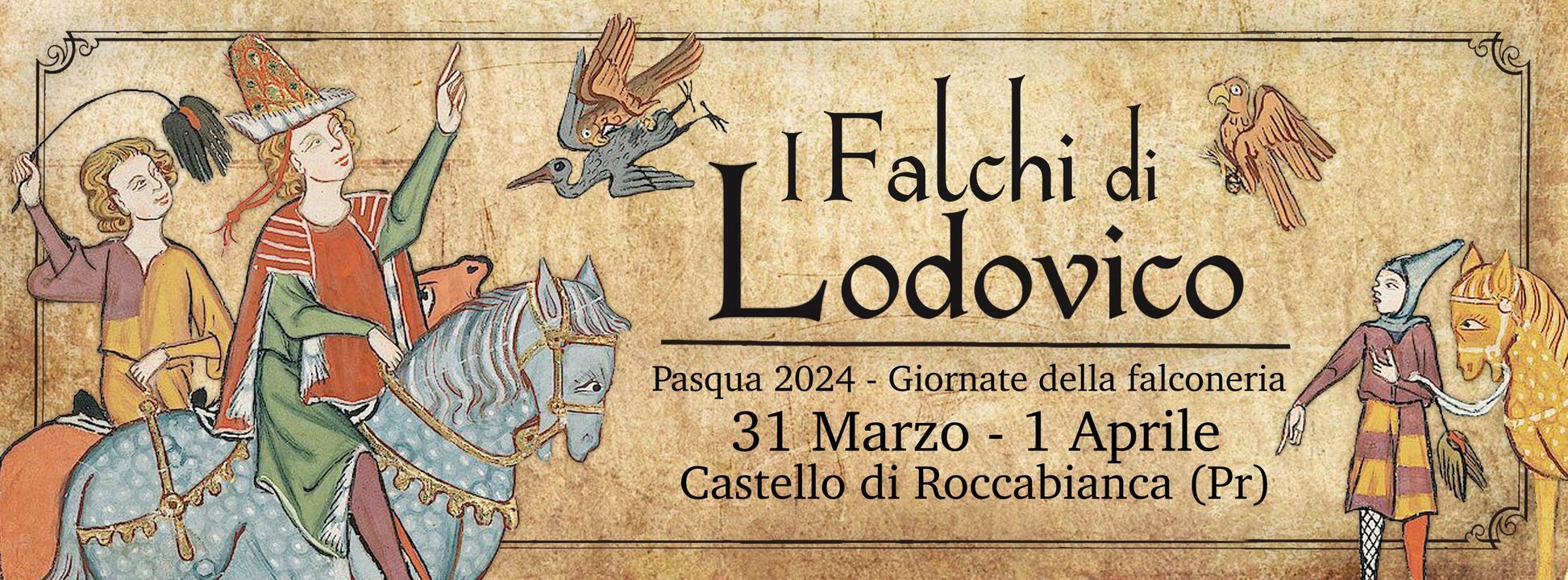 I Falchi di Lodovico - Giornate della Falconeria al castello di Roccabianca