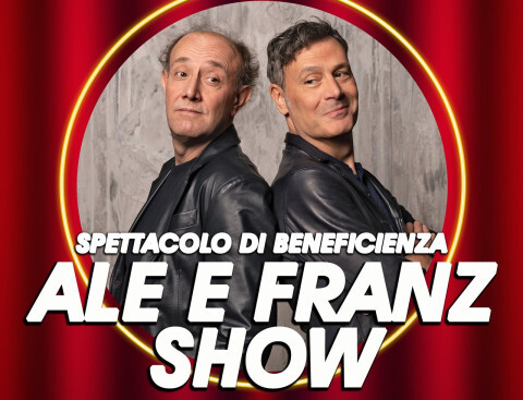 “Ale e Franz Show”,spettacolo benefico a Fidenza
