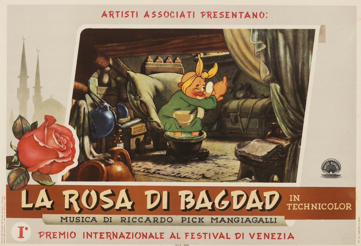 4^ Biennale Disegno Rimini | La Rosa di Bagdad. Alla riscoperta del primo film animato italiano