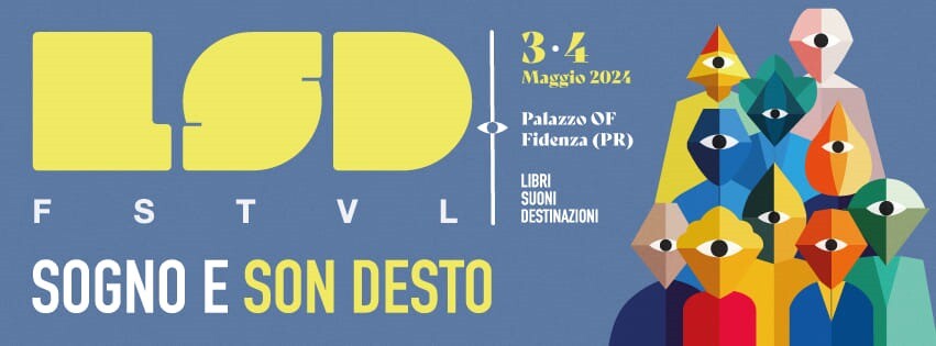 LSD FESTIVAL programma del 3 maggio con Nico Piro, giornalista e Gherardo Colombo, magistrato