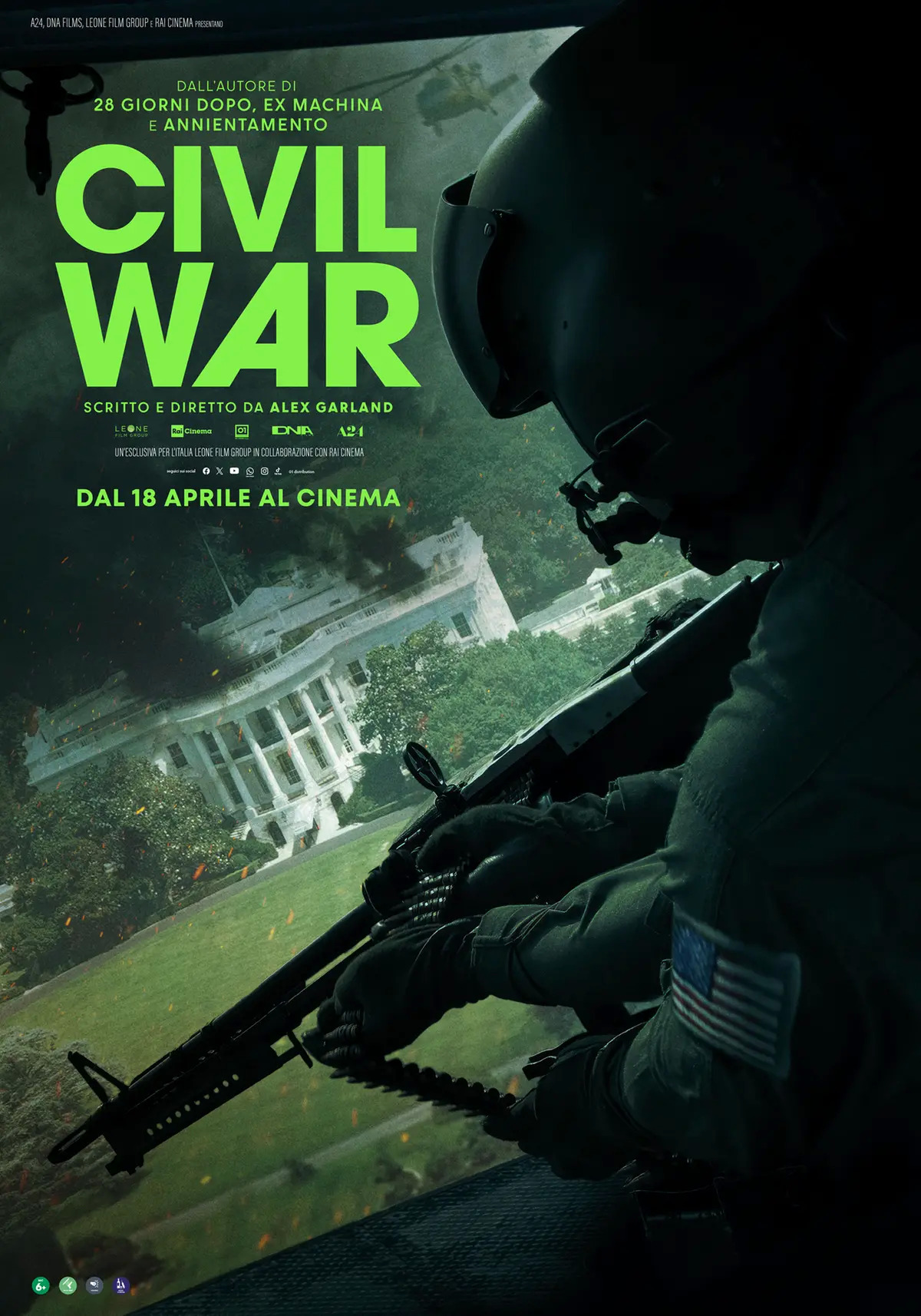 Al Cinema D'Azeglio: CIVIL WAR  di Alex Garland.
