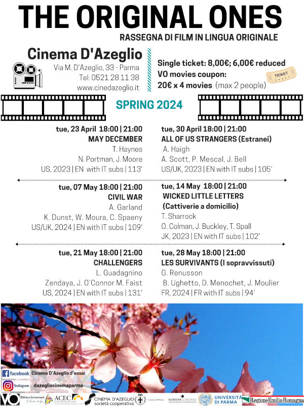Al Cinema D'Azeglio:   The original ones - rassegna di film in lingua originale