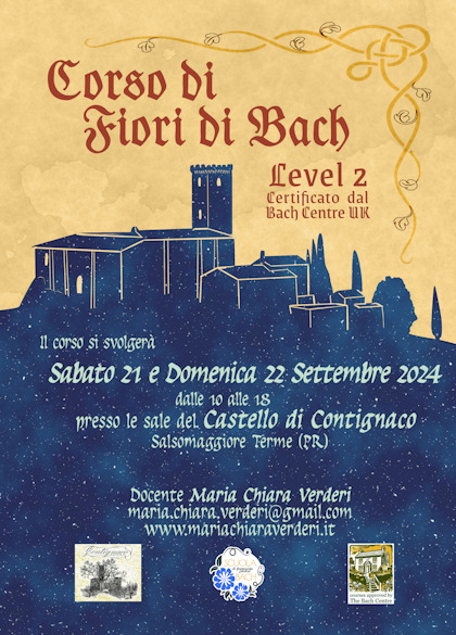 Fiori di Bach al Castello - Level 2 al Castello di Contignaco