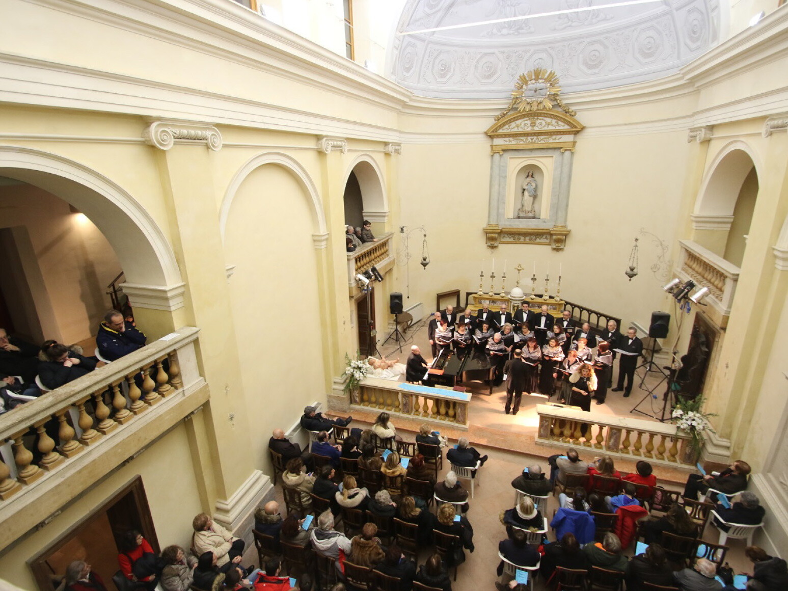 Tania Bussi in concerto, inaugura la platea rinnovata dell'Oratorio dell'Assunta -Rocca Sanvitale di Sala Baganza