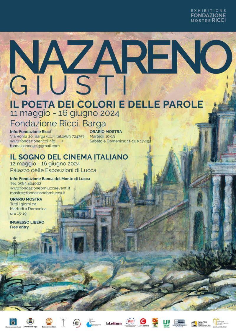 “Il sogno del cinema italiano” dedicato alle produzioni di Giusti ispirate al cinema. mostra a Palazzo delle Esposizioni di Lucca