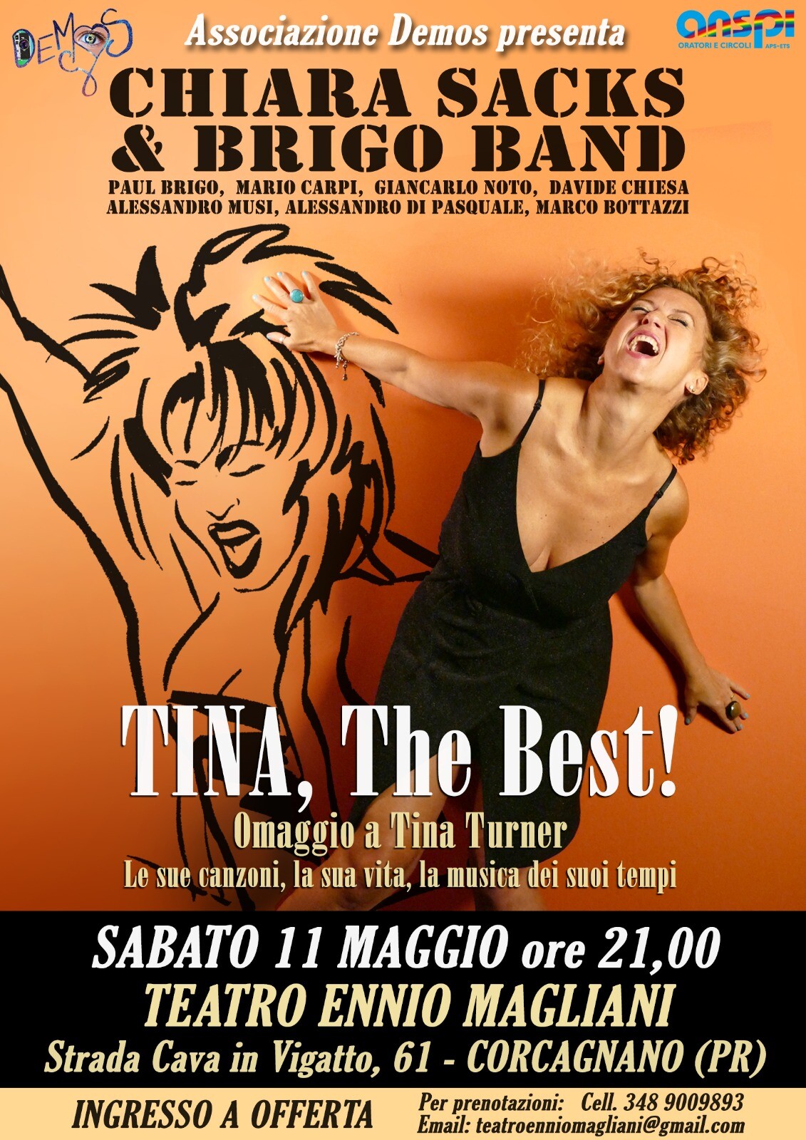 Tine the best al Teatro Ennio Magliani