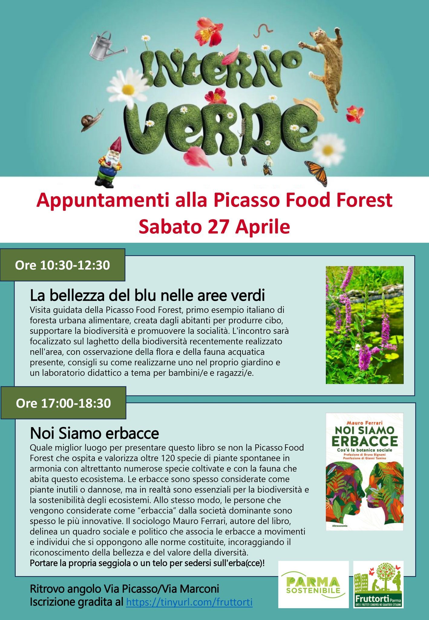 Interno verde a Parma: gli eventi della Picasso Forest