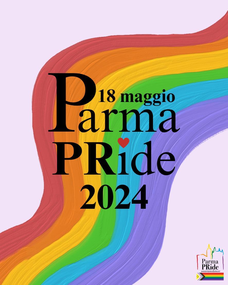 Parma Pride 2024     Terza edizione della manifestazione per l’inclusione e il riconoscimento di pari diritti per le persone LGBTQIA+