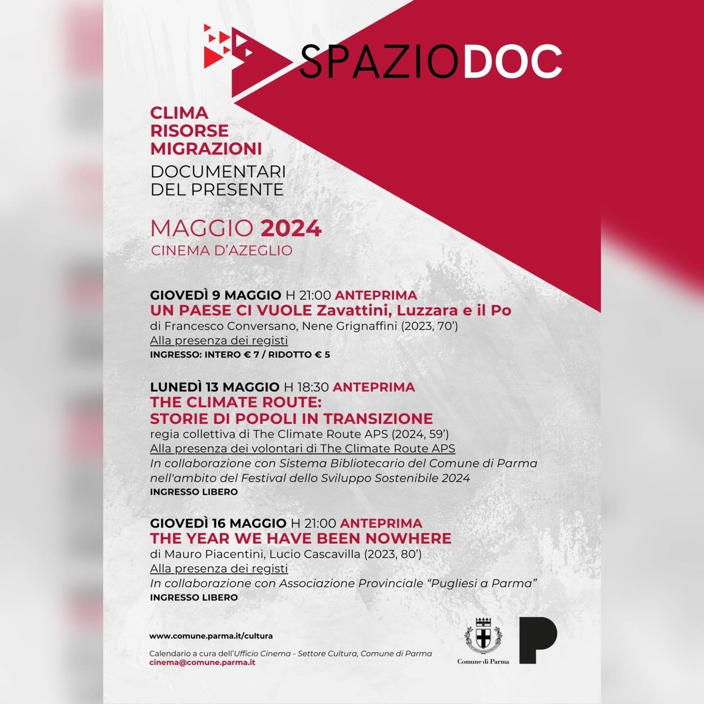 Al Cinema D'Azeglio:  Spazio Doc 2024