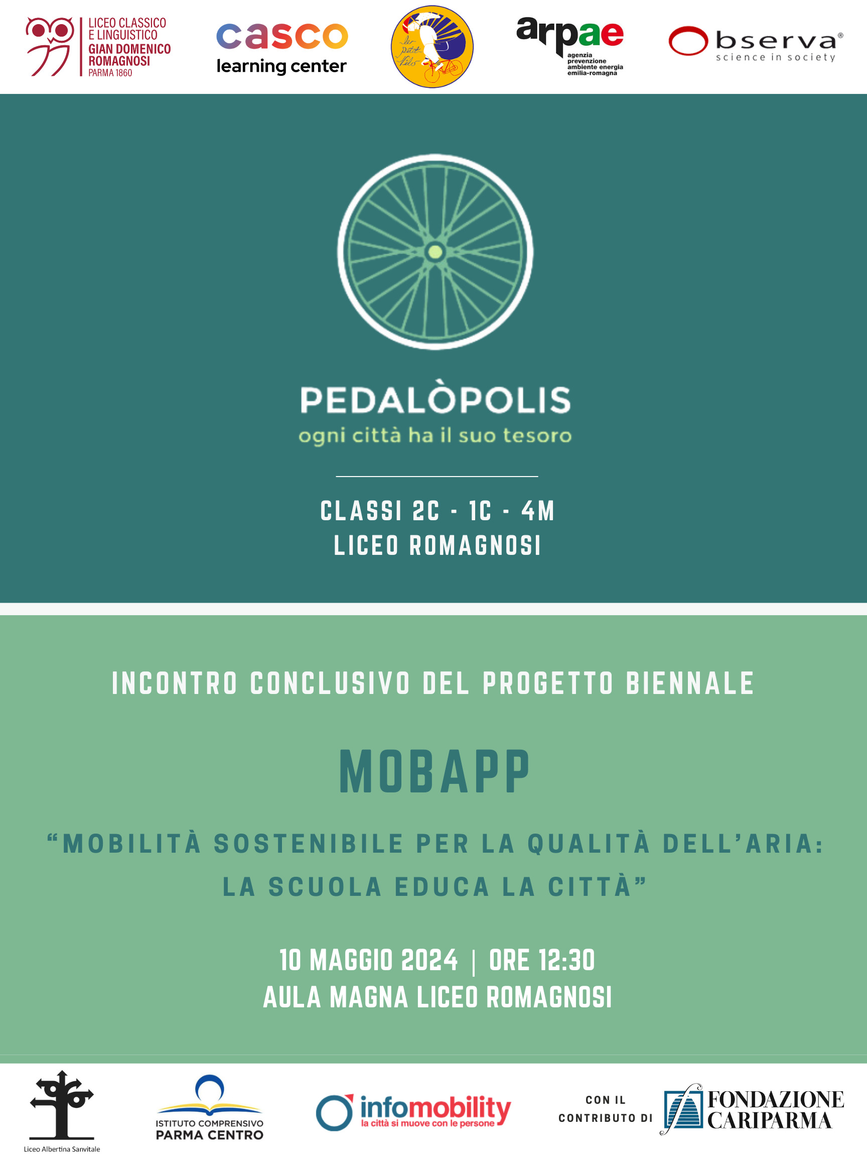 PEDALOPOLIS  una webapp per la mobilità sostenibile a Parma